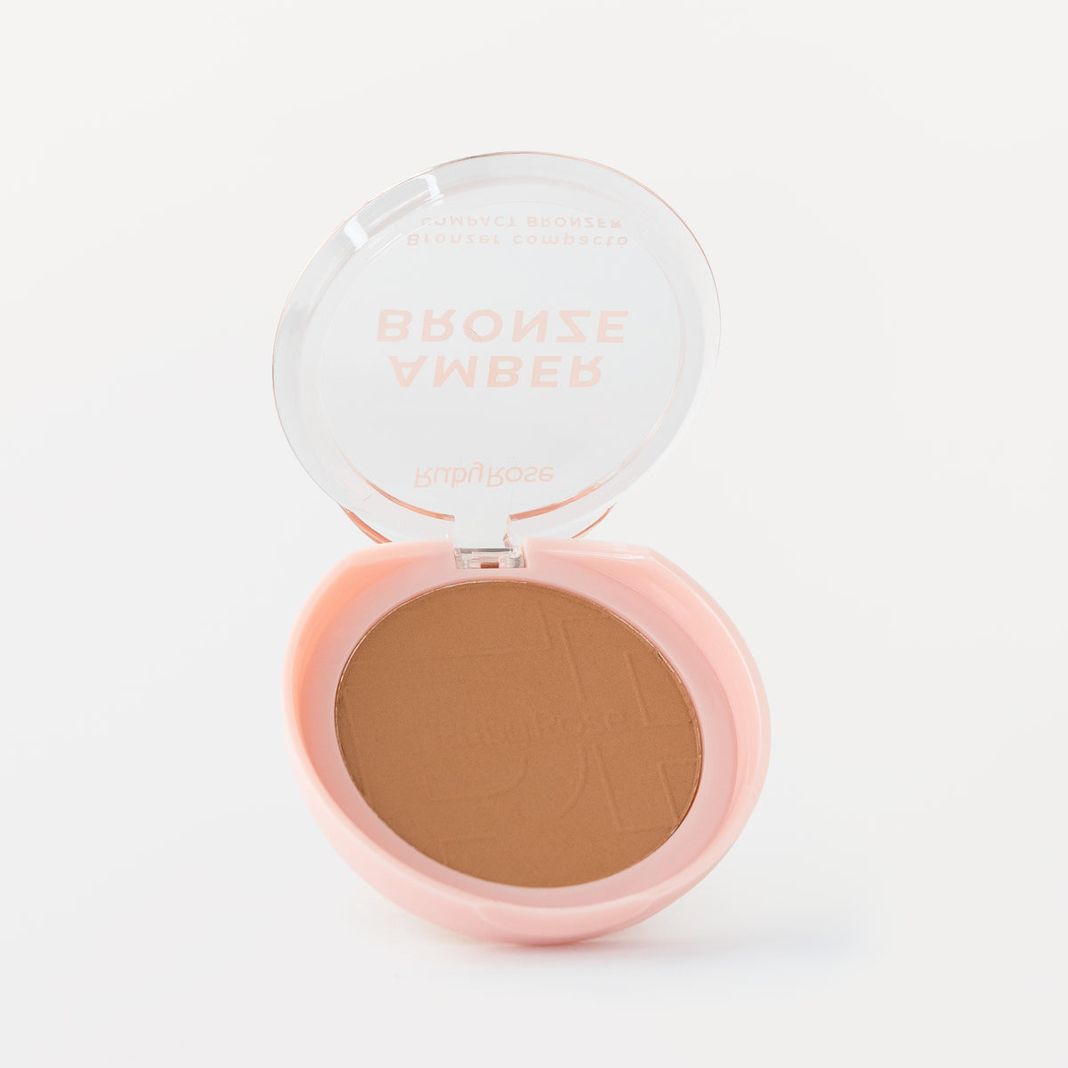Polvo Bronceador Amber Bronze Ruby Rose abierto.