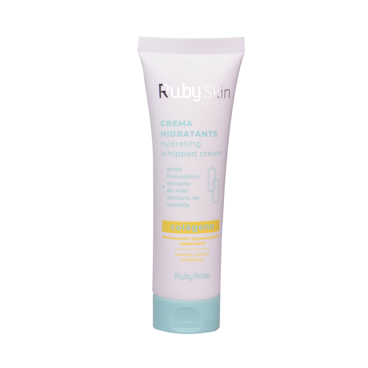 Crema hidratante facial Ruby Skin con ácido hialurónico y colágeno