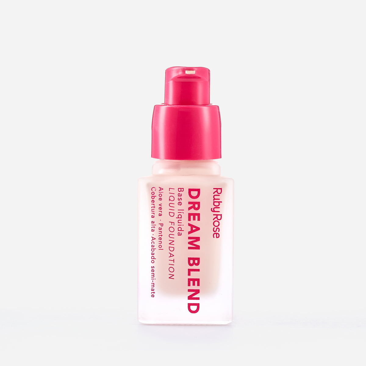 Base líquida Dream Blend Ruby Rose tono F00 con dispensador