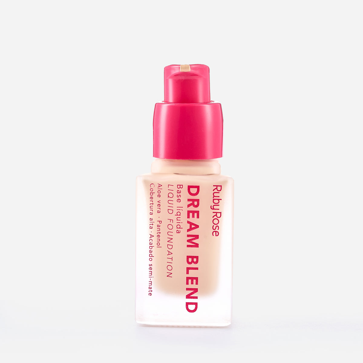 Base líquida Dream Blend Ruby Rose tono F01 con dispensador