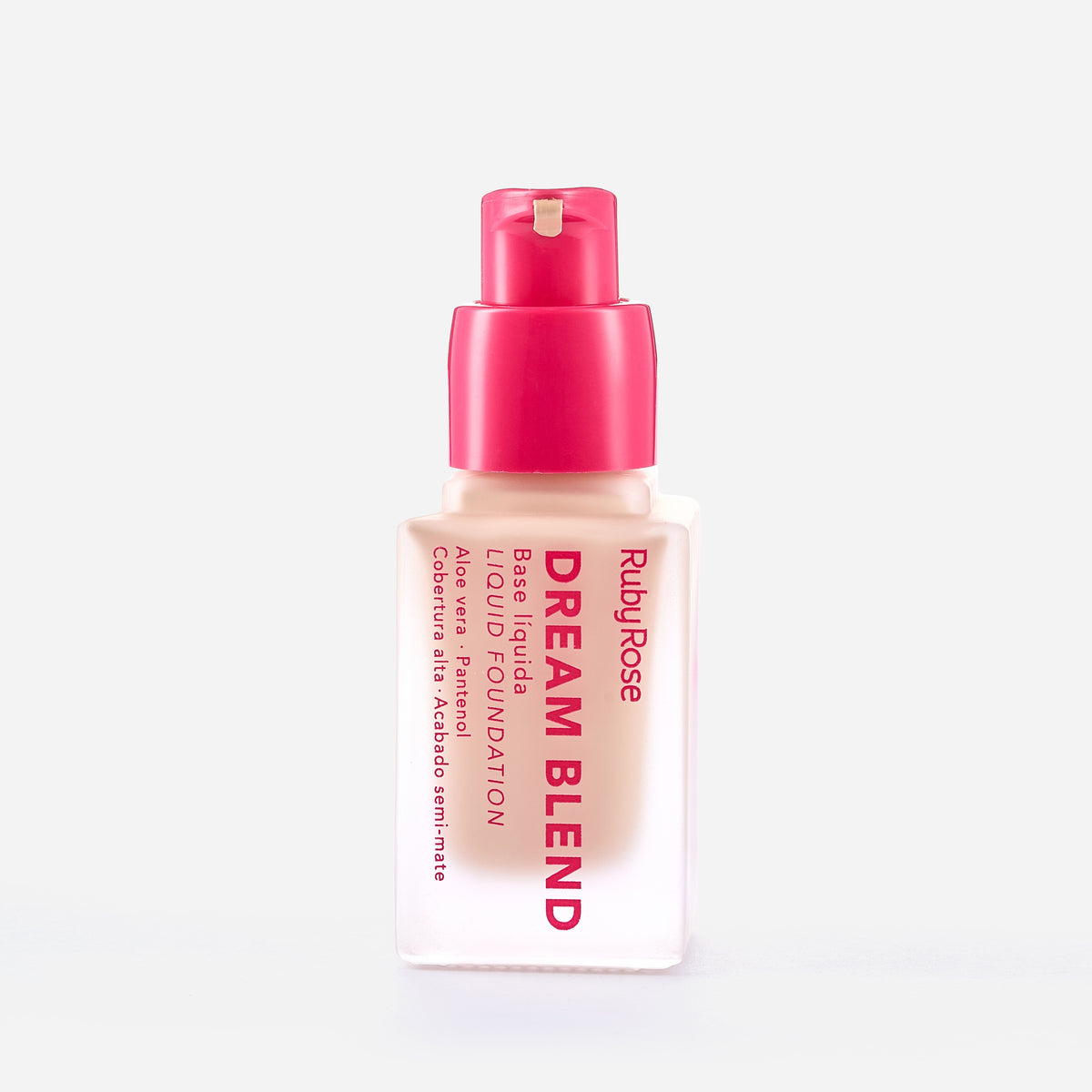Base líquida Dream Blend Ruby Rose tono F02 con dispensador