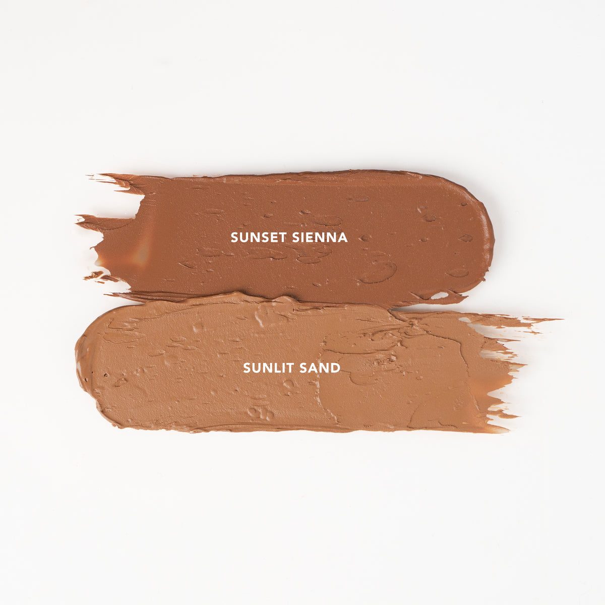 Muestras de contorno en barra Sunkiss Ruby Rose tonos Sunset Sienna y Sunlit Sand