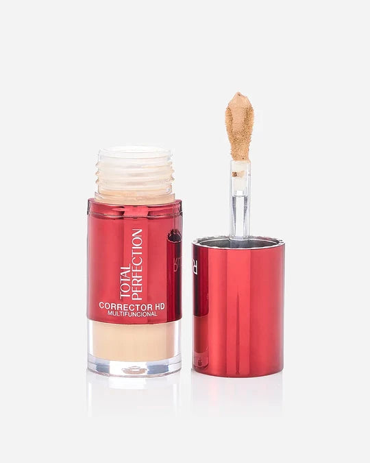 Corrector líquido Total Perfection Ruby Rose tono 3 abierto con aplicador