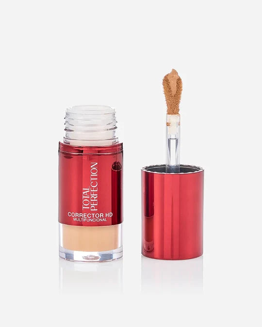Corrector líquido Total Perfection Ruby Rose tono 6 abierto con aplicador