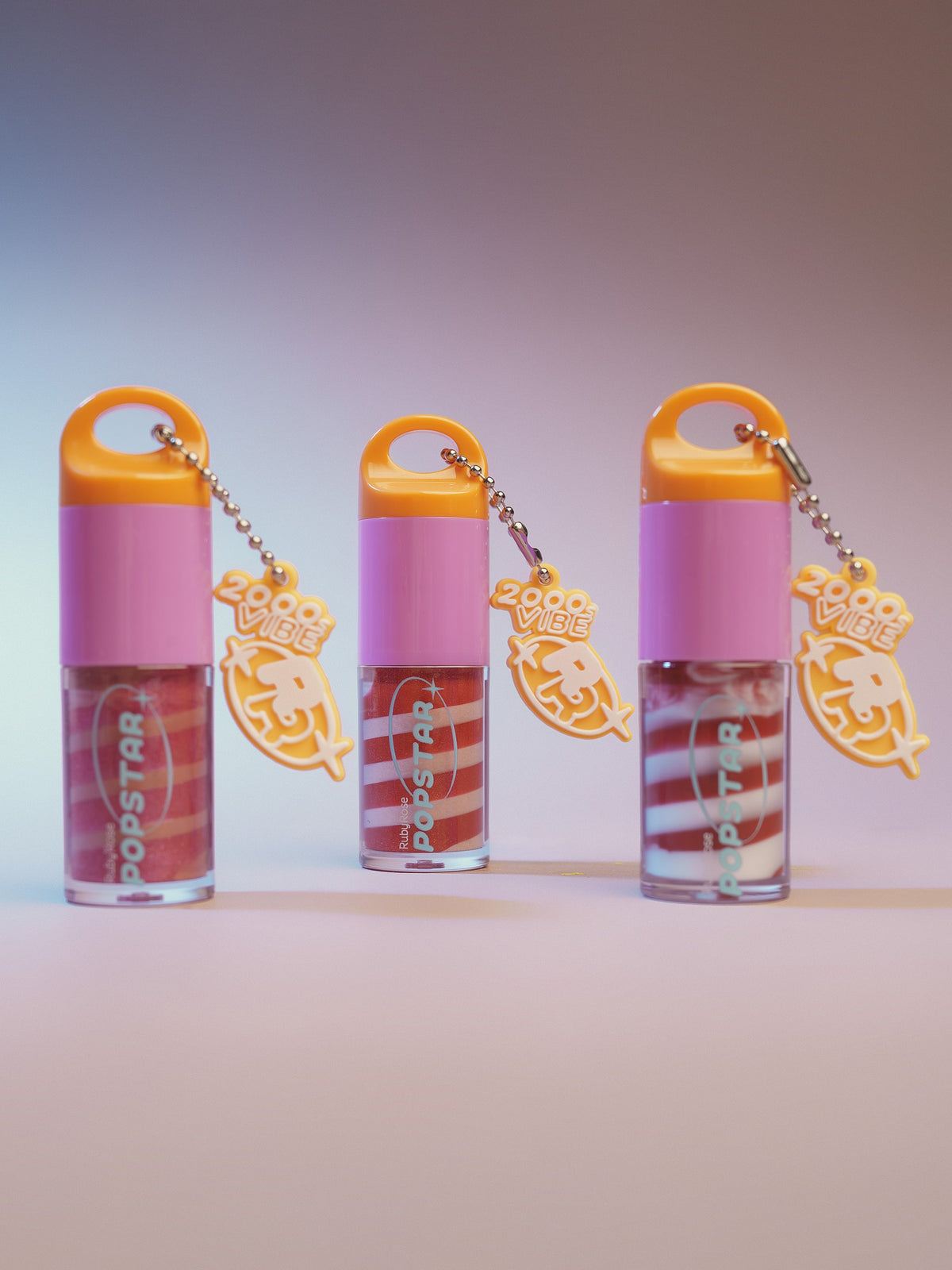 Lip Gloss Pop Star en diferentes tonos.