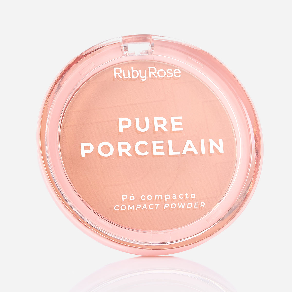 Polvo Compacto Pure Porcelain Ruby Rose tono P50.