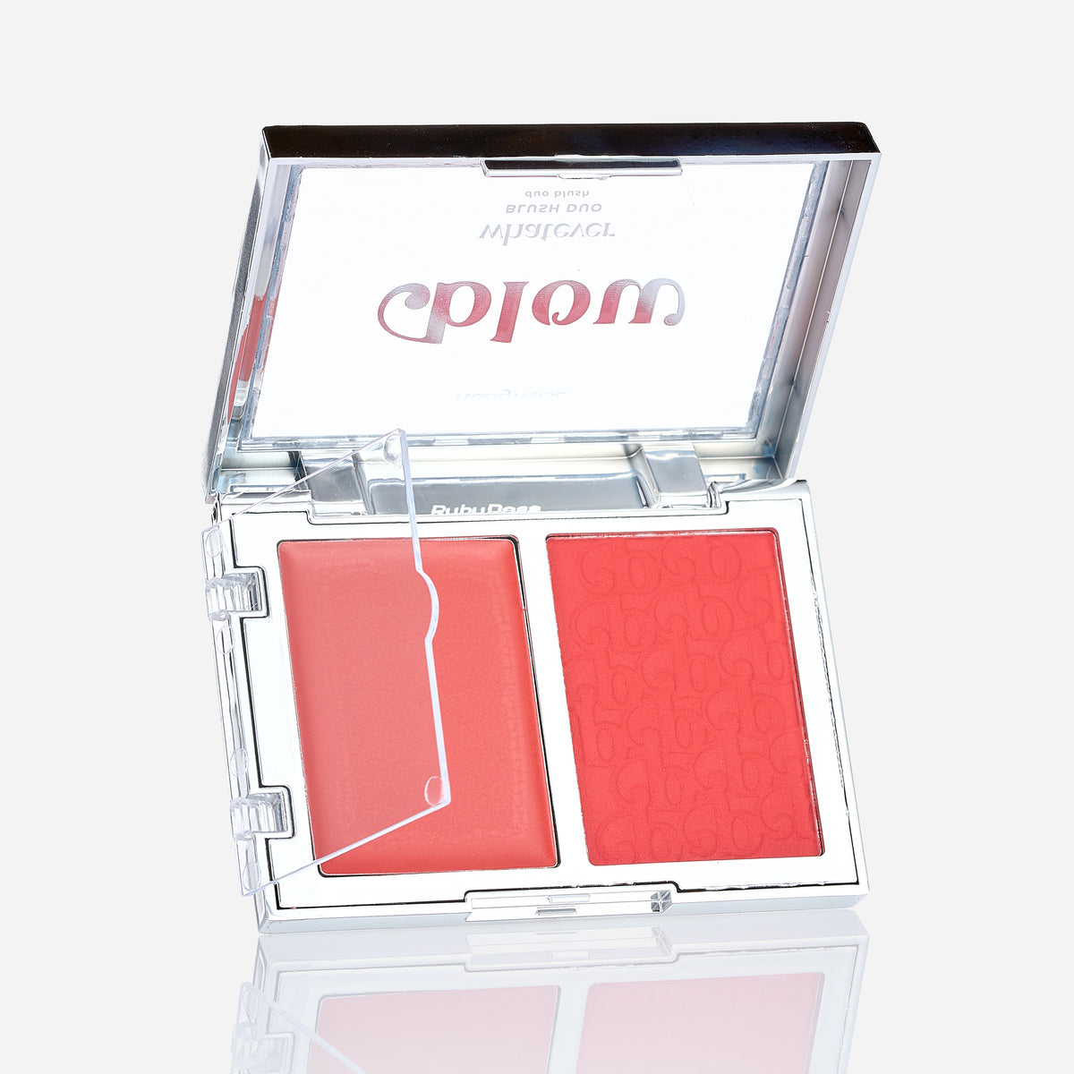 Rubor Whatever Blush Duo BD09-BD10 abierto